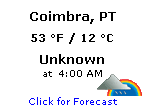 Click for Coimbra, Portugal Forecast